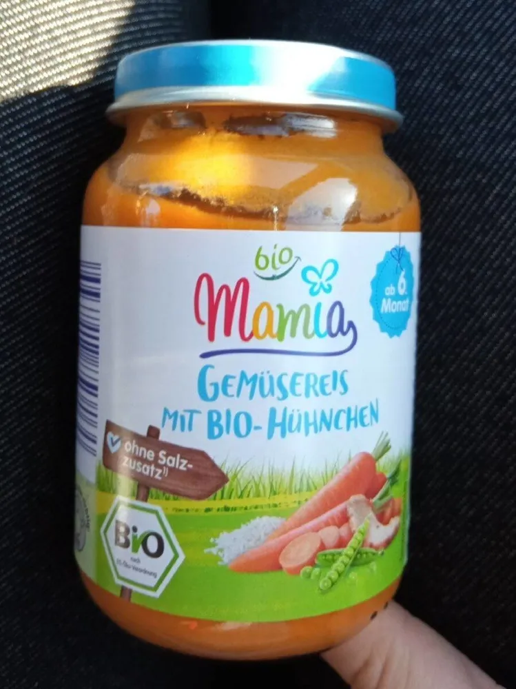 Gemüsereis mit Bio-Hühnchen
