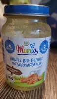 Buntes Bio-Gemüse mit Süßkartoffeln