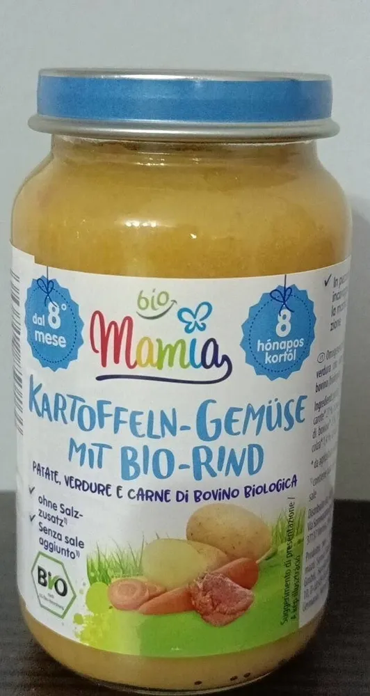 Kartoffeeln-gemüse mit bio rind