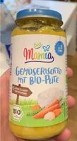 Verdure e riso con tacchino biologico