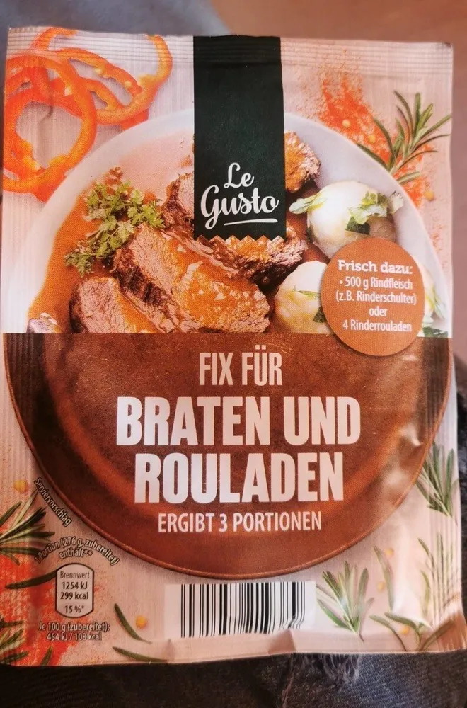 FIX FÜR BRATEN UND ROULADEN