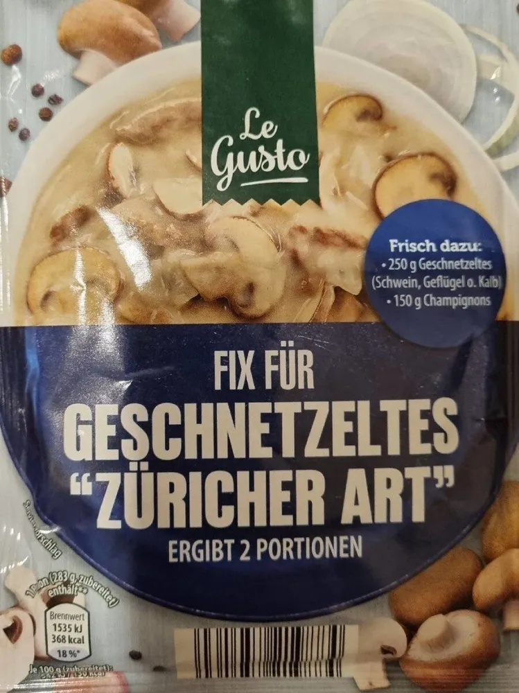 Fix für geschnitzeltes Züricher Art