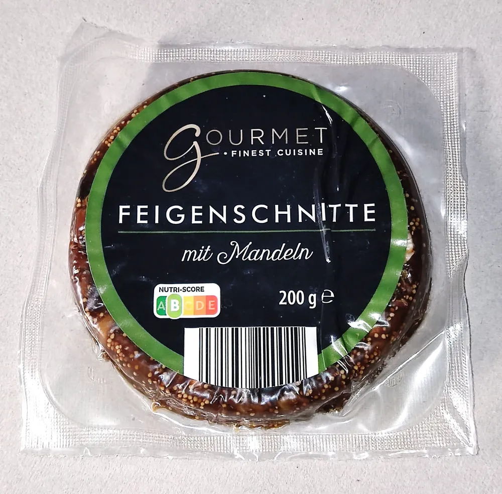 Feigenschnitte mit Mandeln