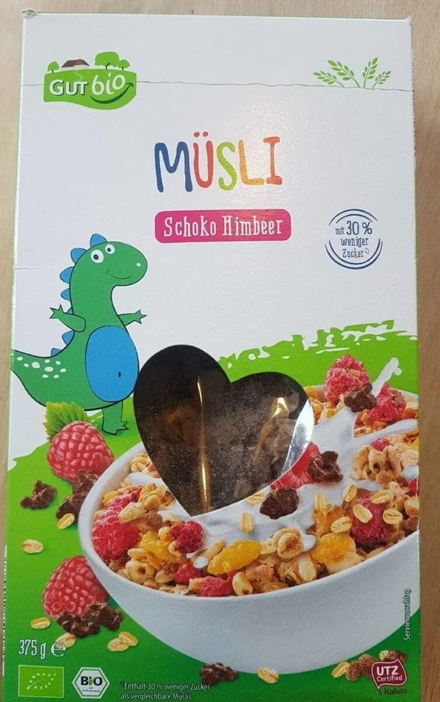 Müsli Schoko Himbeer