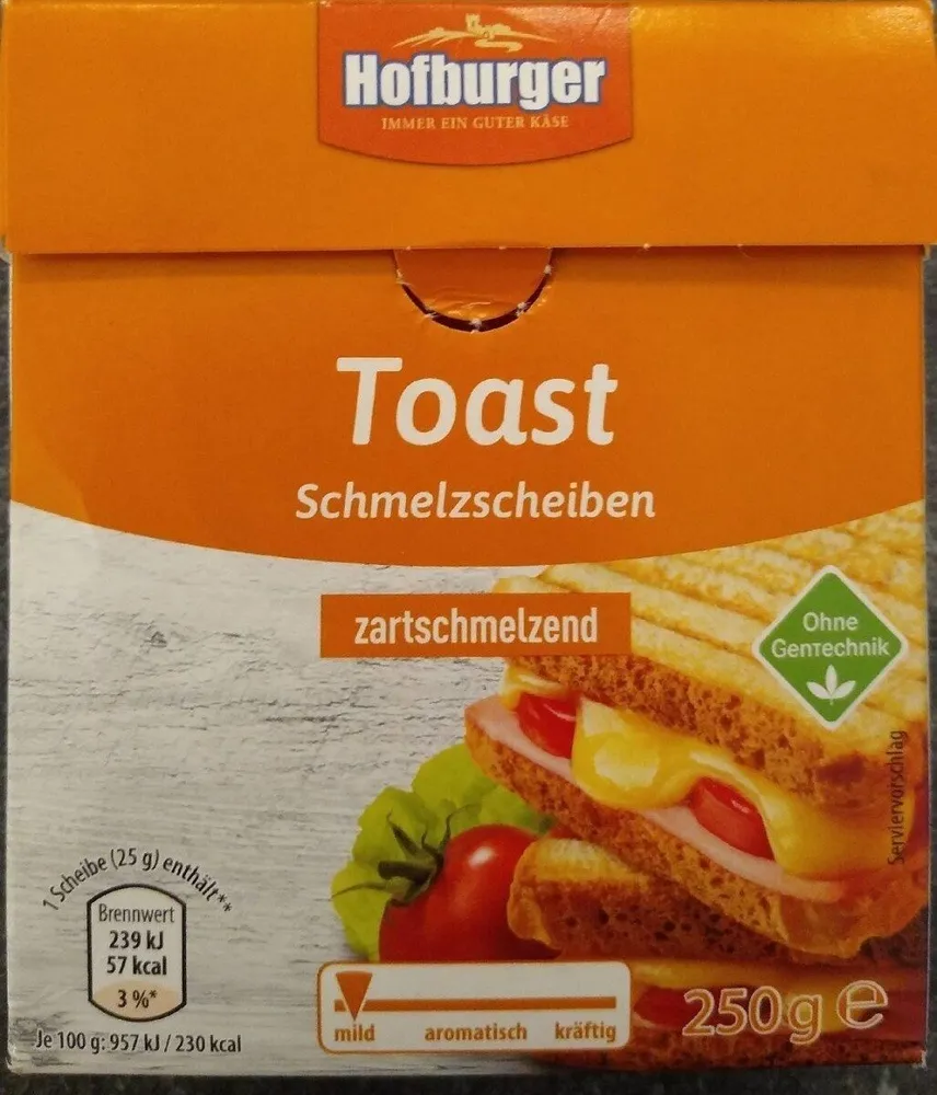 Schmelzkäsescheiben