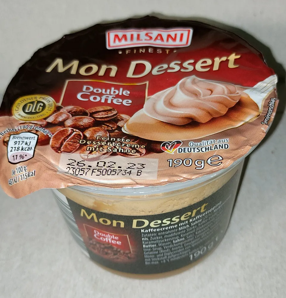 Mon Dessert - Double Coffee