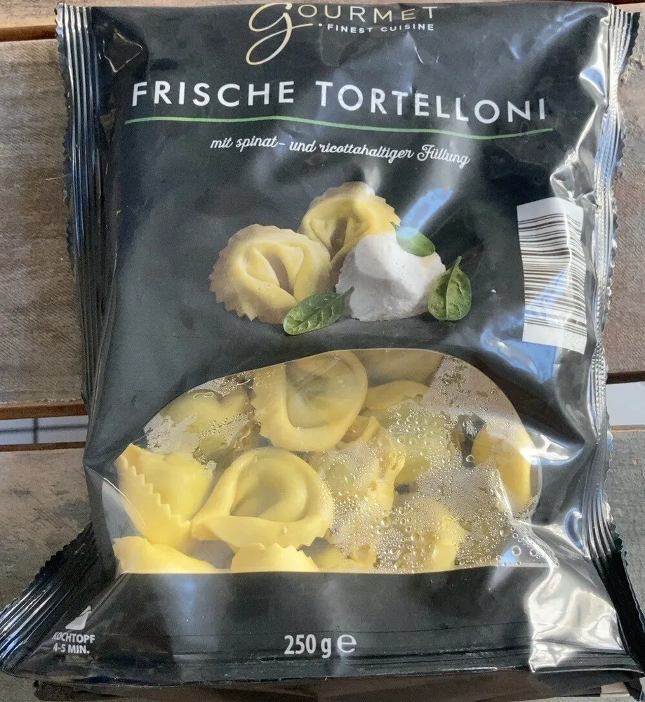 Tortelloni mit Spinat und Ricotta