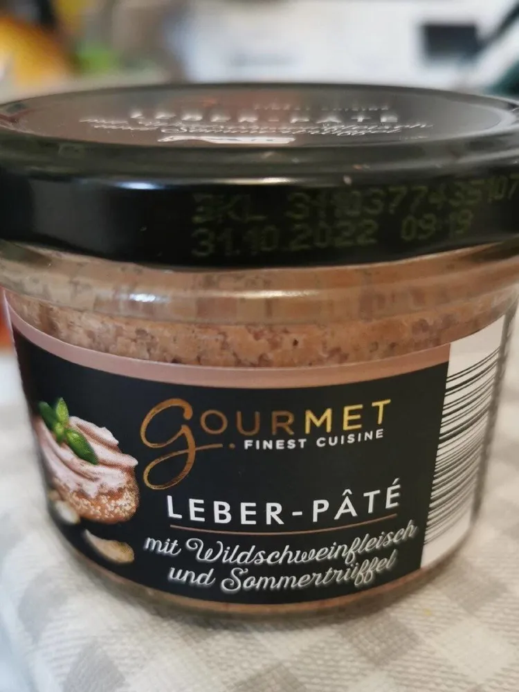 Leber-Paté mit Wildschweinefleisch und Sommertrüffel