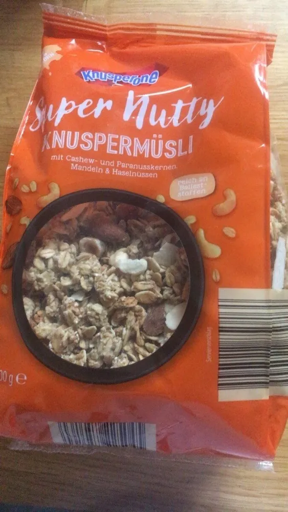 Super nutti knuspermüsli
