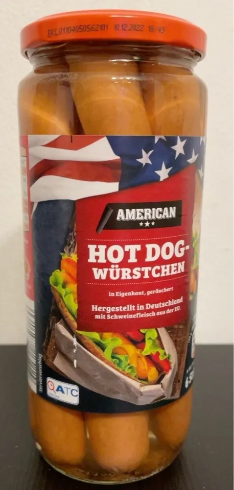 Hot-Dog-Würstchen