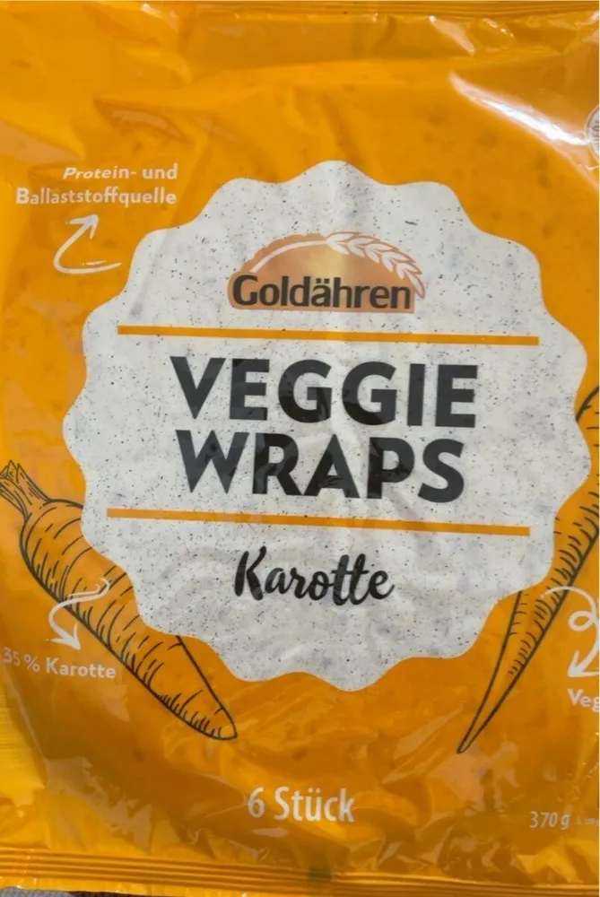 Veggie wraps Karotte