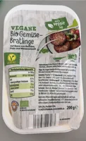 Vegane Bio Gemüse-Bratlinge