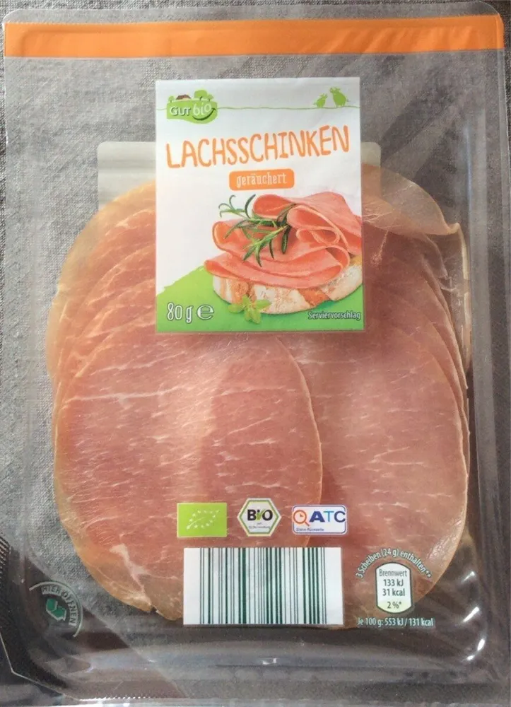 Lachsschinken geräuchert