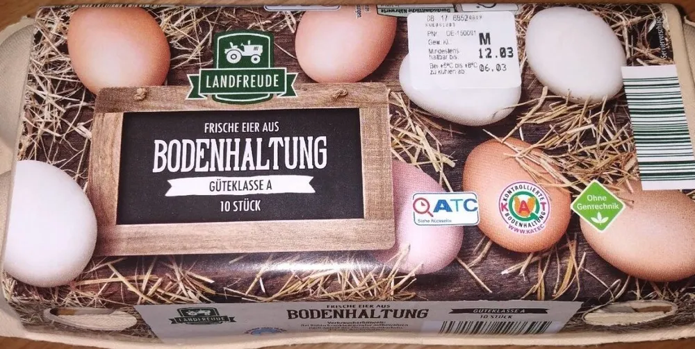 Bodeneier Klasse A
