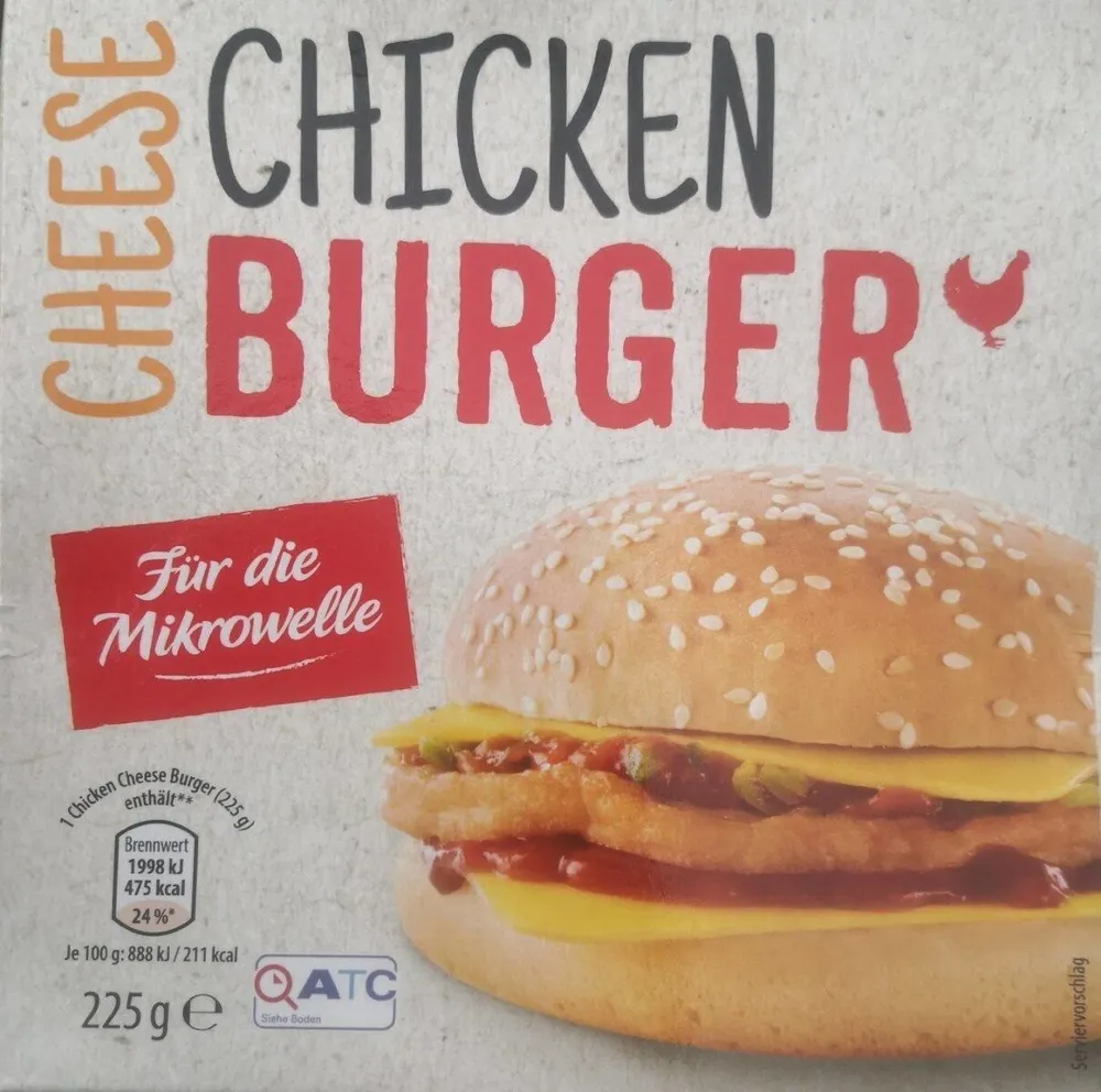 Cheese Chicken Burger