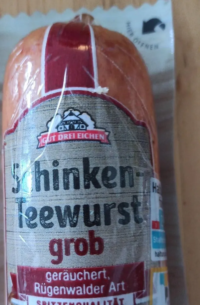 Schinken Teewurst grob