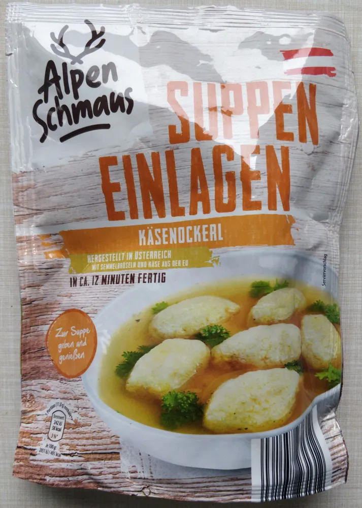 Suppeneinlagen - Käsenockerl