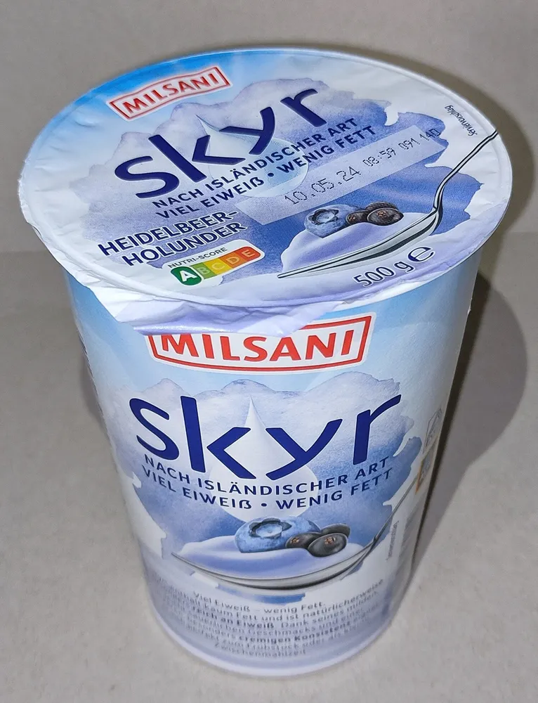 Skyr - Heidelbeere-Holunder