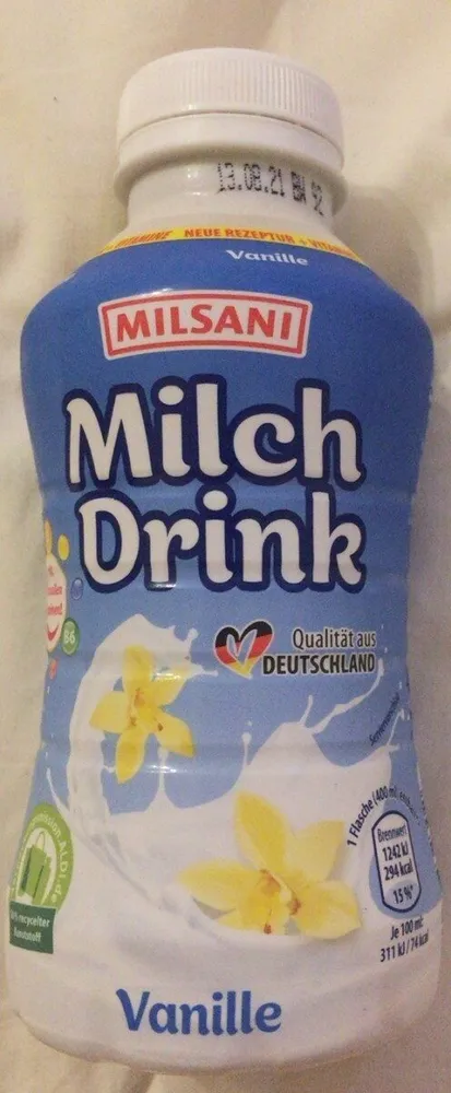 Milchdrink Vanille