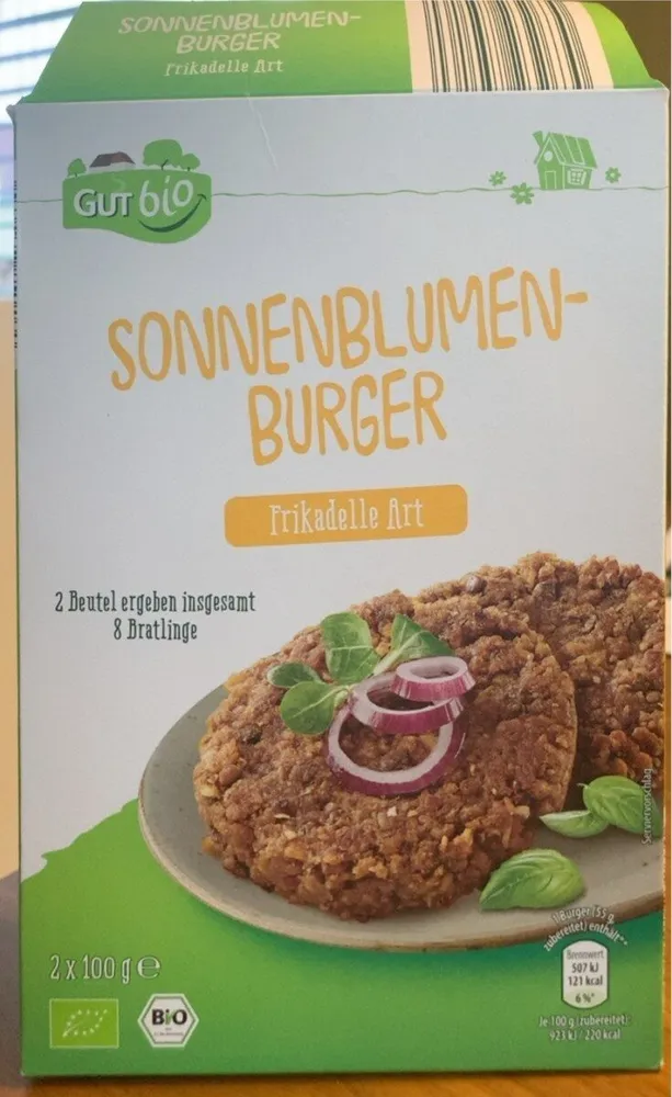 Sonnenblumen Burger