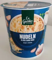 Nudeln mit Käse-Sahne-Sauce