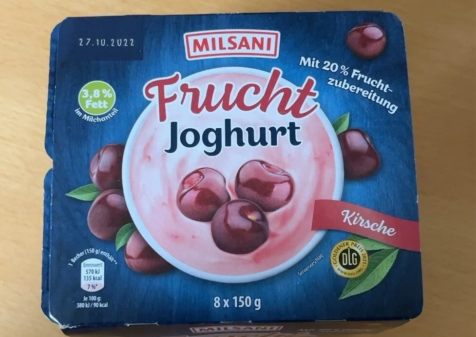 Fruchtjoghurt - Kirsche