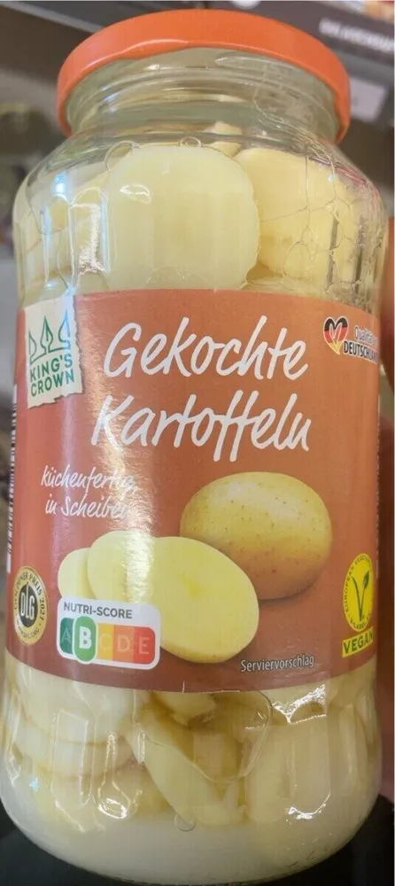 Gekochte Kartoffeln