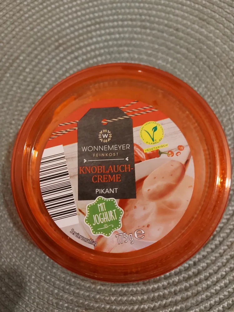Knoblauchcreme Pikant
