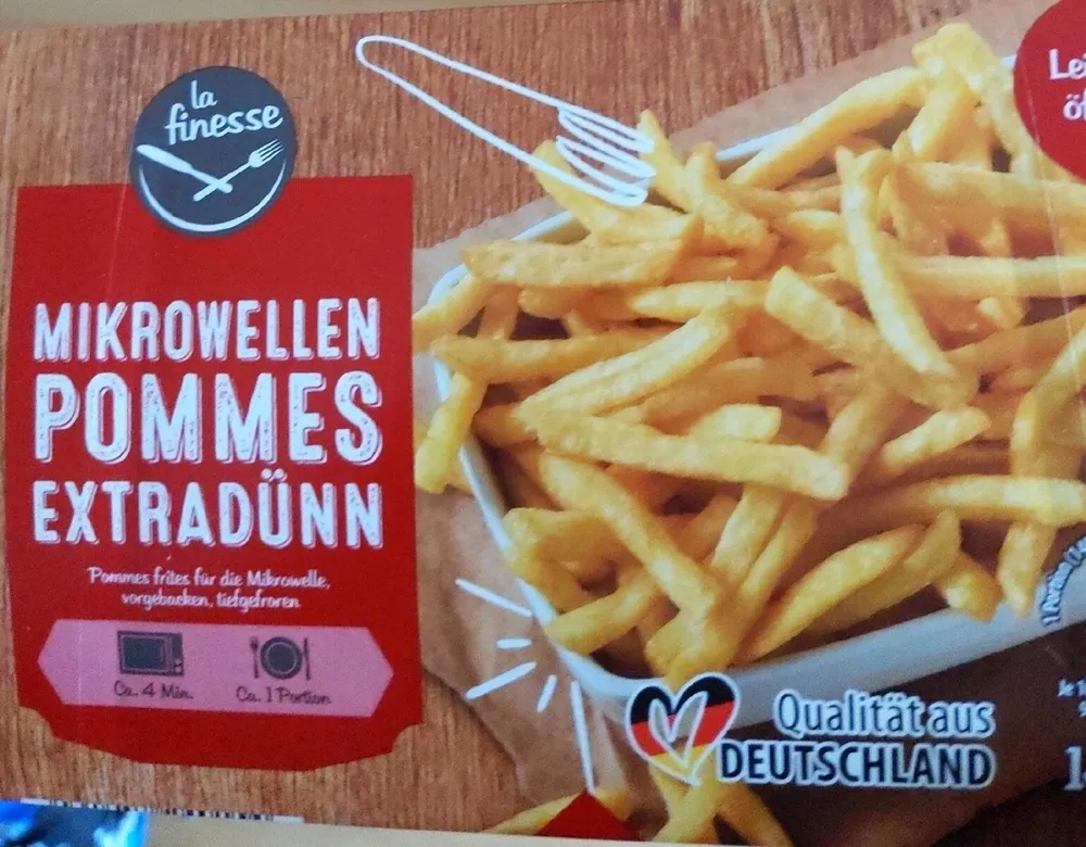Mikrowellen pommes
