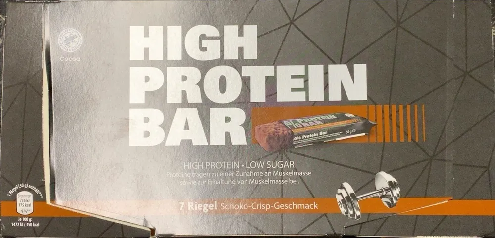 High Protein Bar