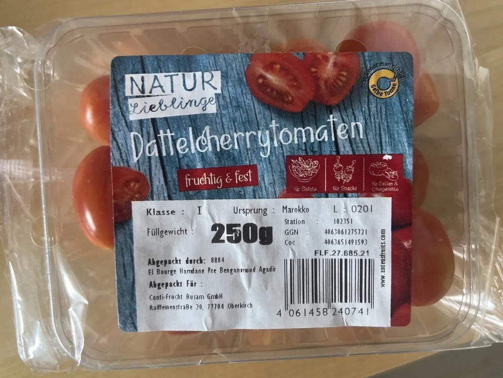 Dattelcherrytomaten