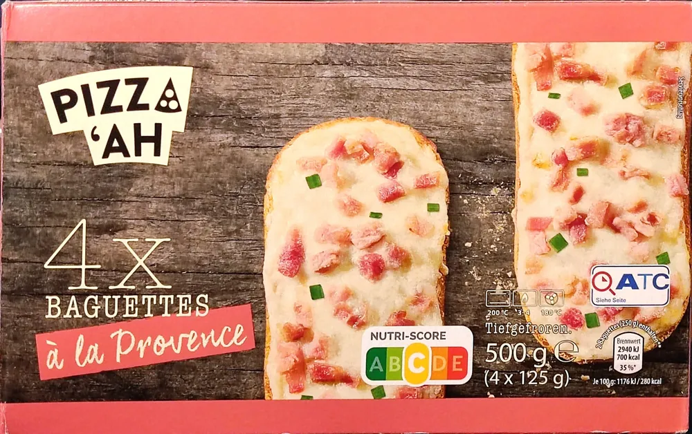 4 x Baguettes à la Provence