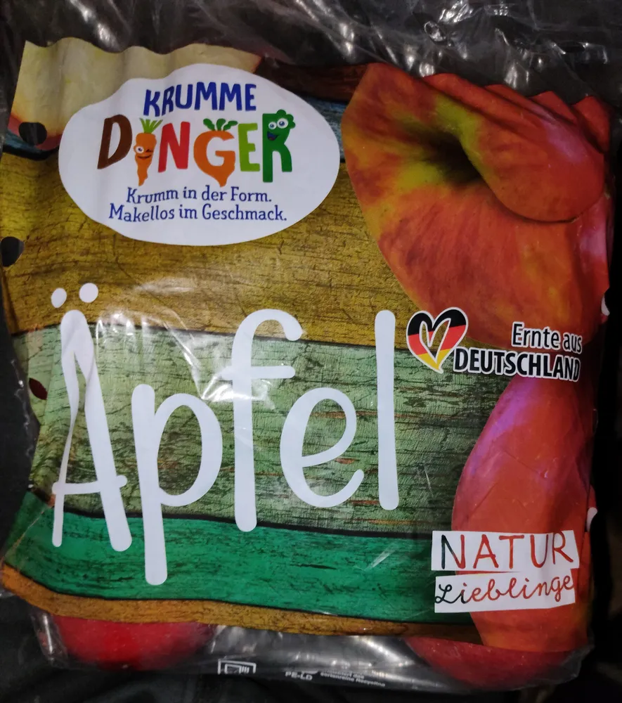 Äpfel Krumme Dinger