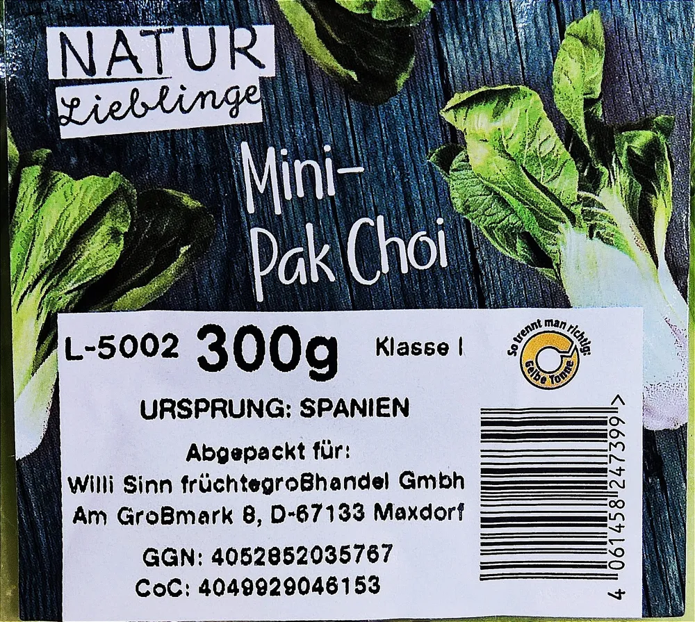 Mini-Pak Choi