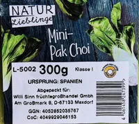 Mini-Pak Choi