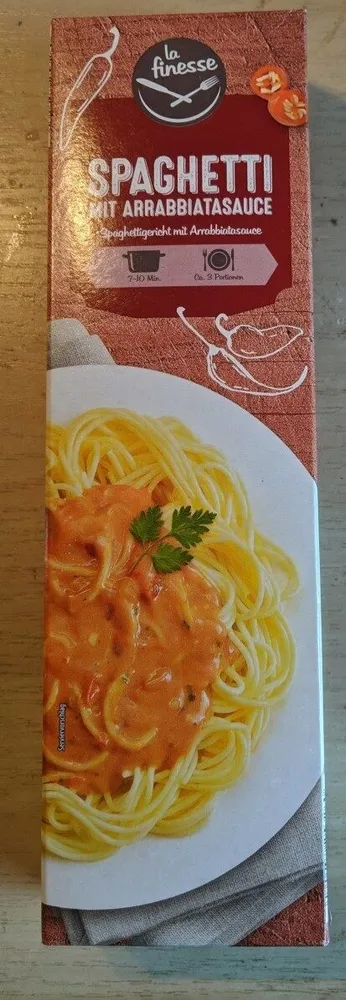 Spaghetti mit Arrabbiatasauce