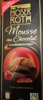 Mousse au Chocolat SAUERKIRSCH-CHILI