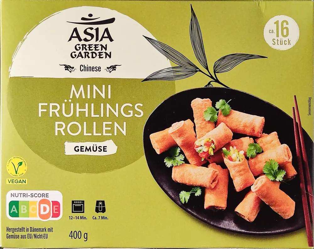 Mini-Frühlingsrollen - Gemüse