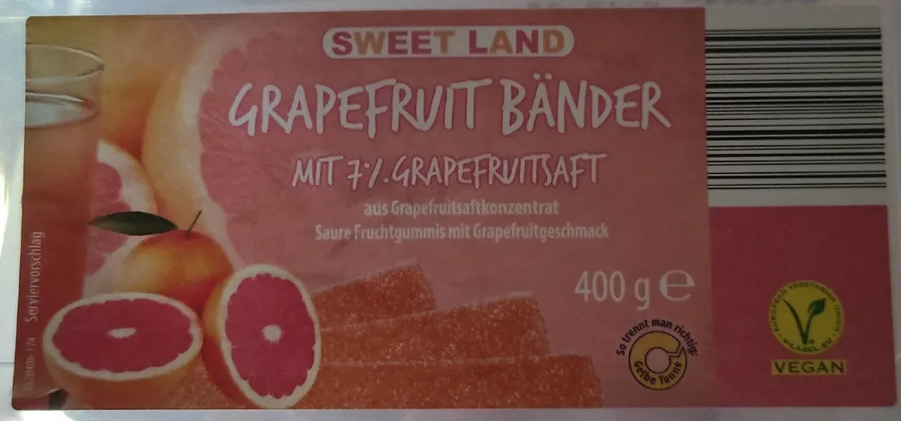 Grapefruit Bänder
