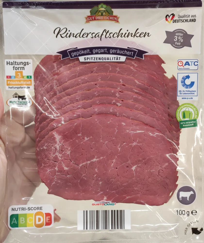 Rindersaftschinken