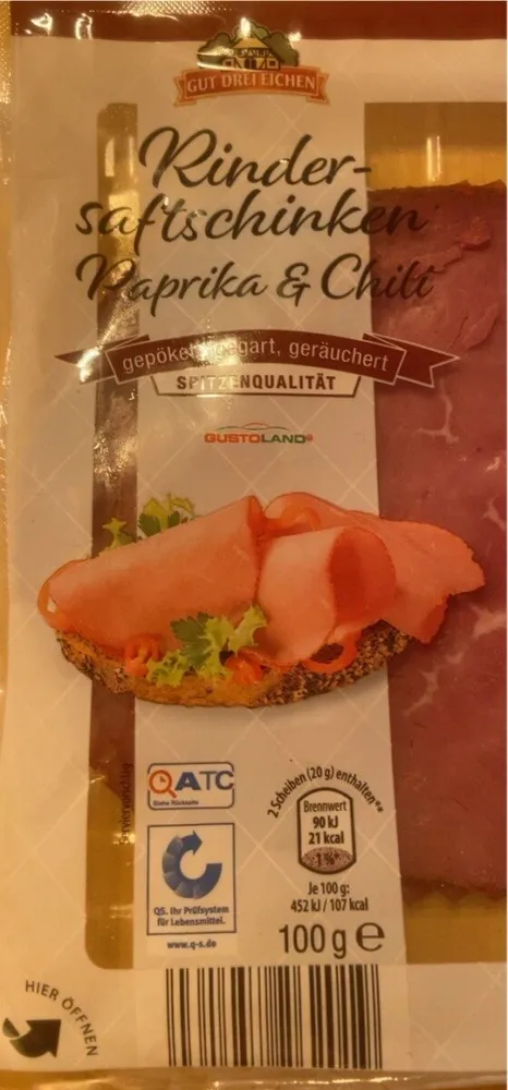 Rinsersaftschinken