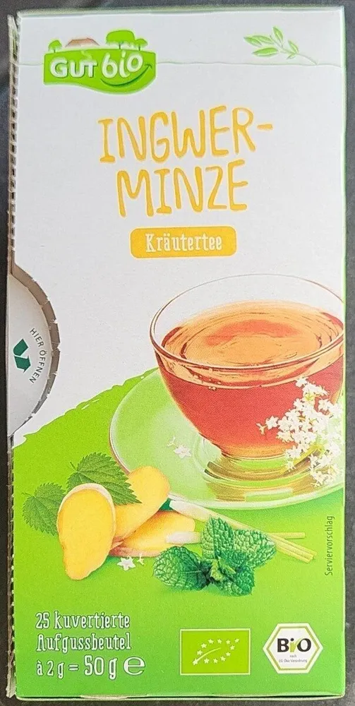 INGWER-MINZE Kräutertee