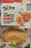 Vegane Schnitzel Paprika-Tomate