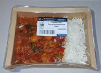 Mediterrane Garnelenpfanne mit Reis
