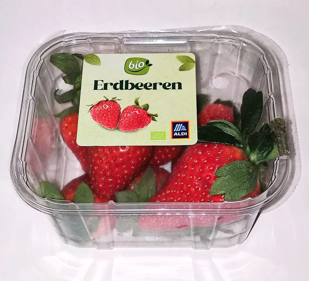 Bio-Erdbeeren