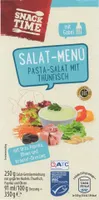 Salat-Menü Pasta-Salat mit Thunfisch