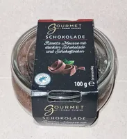 Ricotta-Mousse mit dunkler Schokolade & Schokoflocken