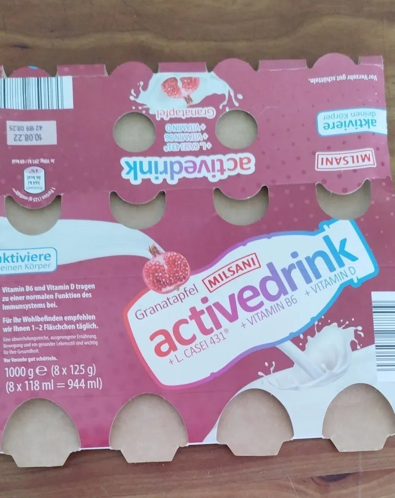 Activedrink Granatapfel