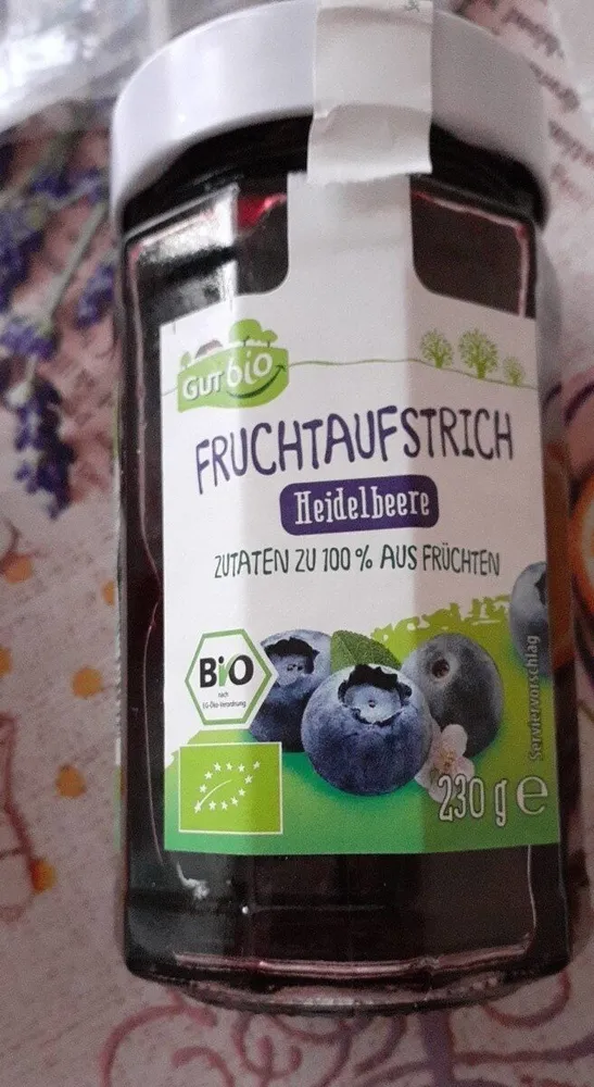 Bio-Fruchtaufstrich Heidelbeere