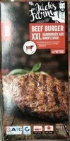 Beef burger XXL hamburger aus rindfleich